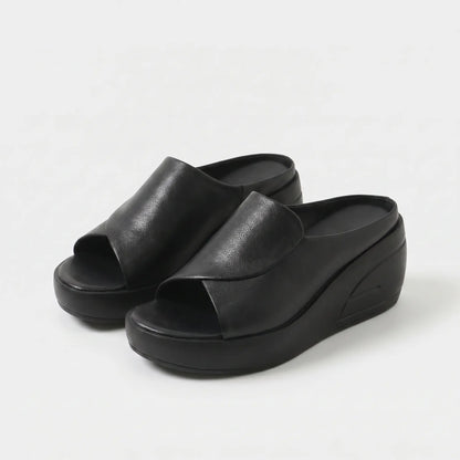 Elisa Orthopedic Wedge Slip-On Sandals