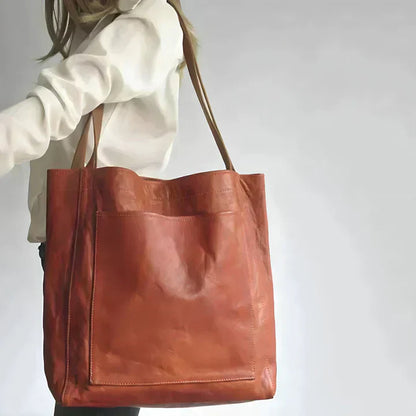 Pamela | Classic Vegan Leather Tote