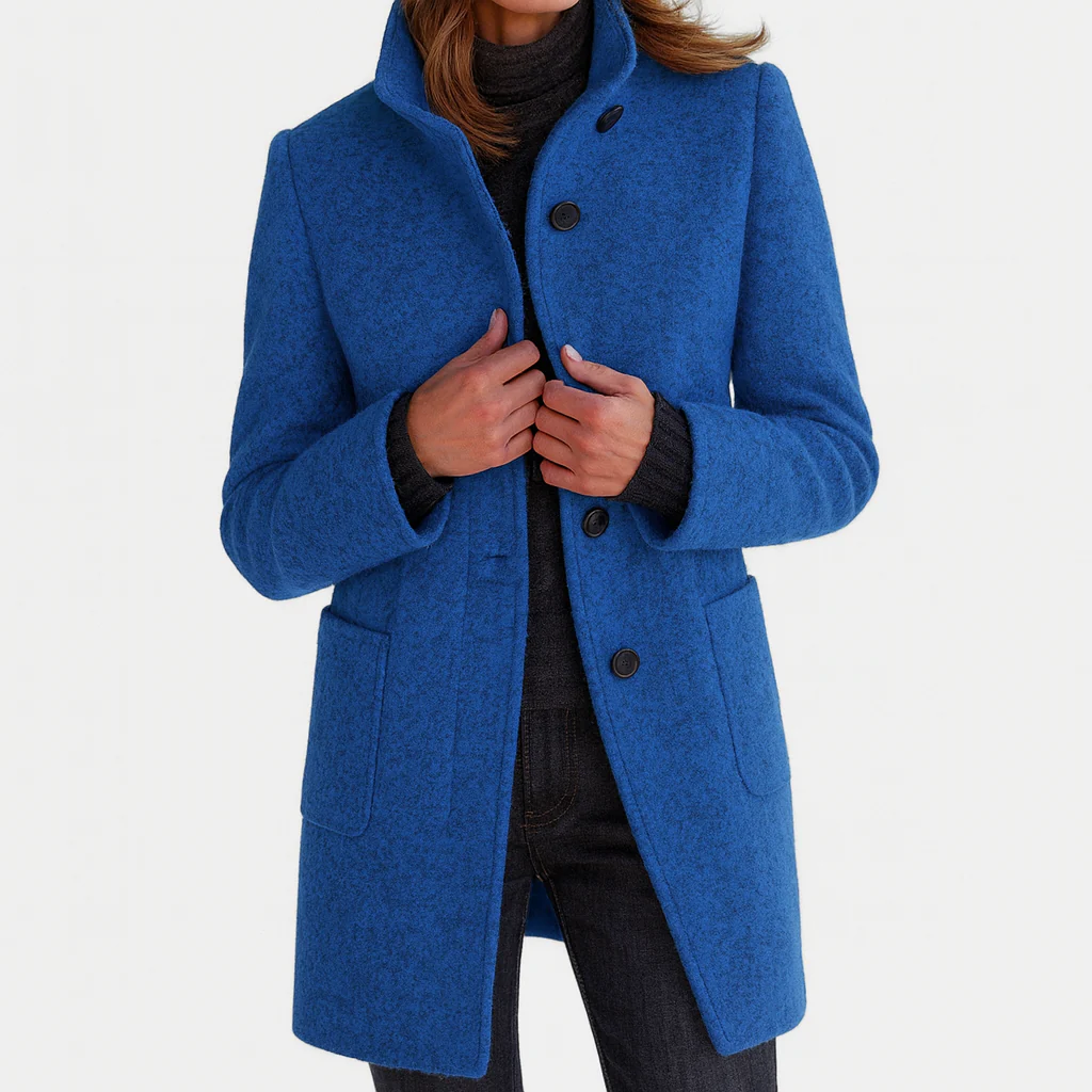 Cecily | Chic and Cozy Coat with a Luxurious High Collar