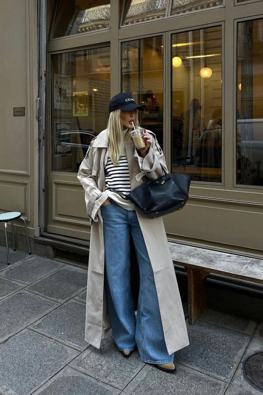 Mina | Classic Trench Coat for Stylish Seasons