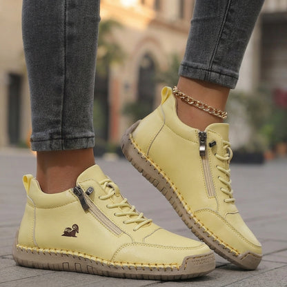 Flora Zip-Up Orthopedic Comfort Shoes