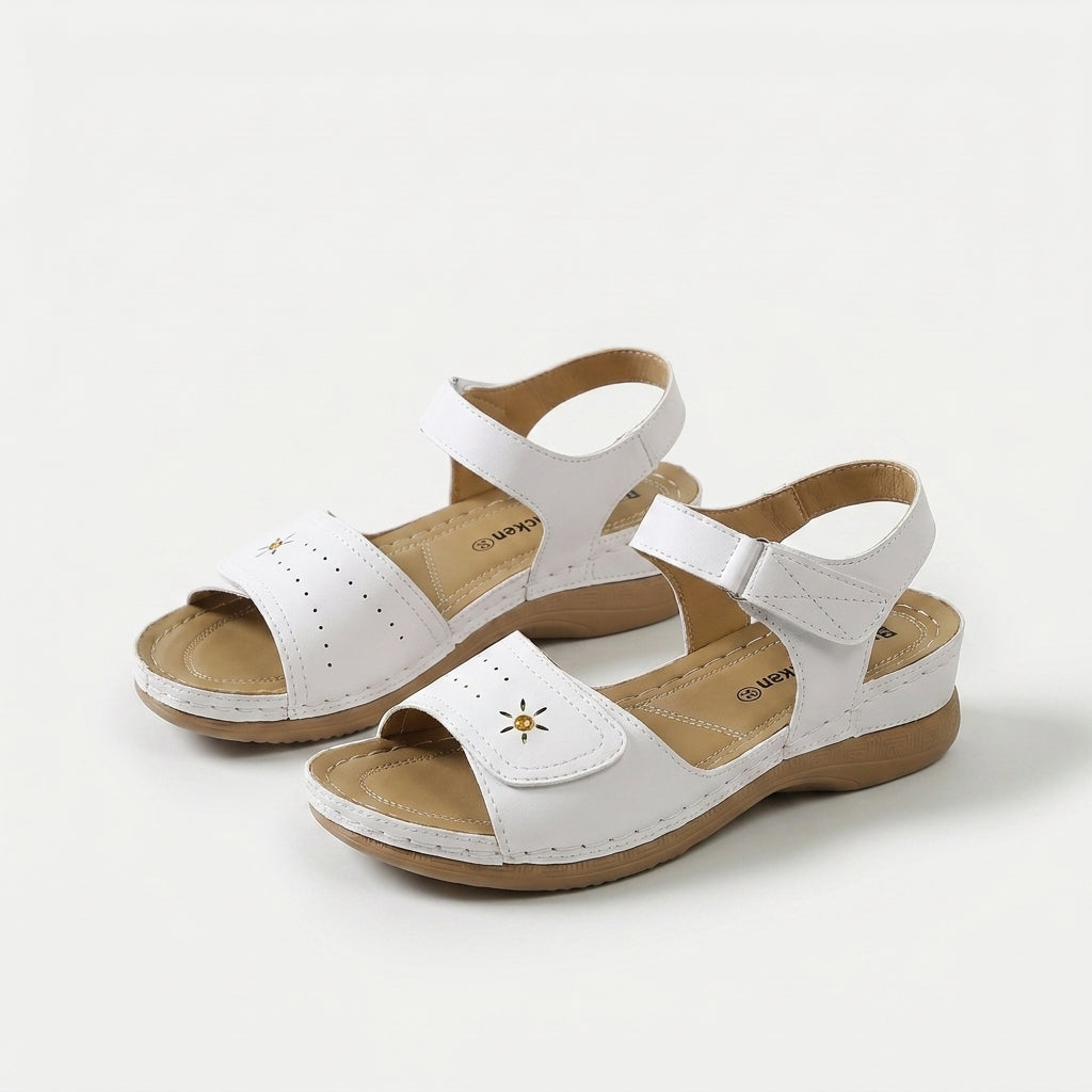 Liana Lightweight Velcro Summer Flip-Flops