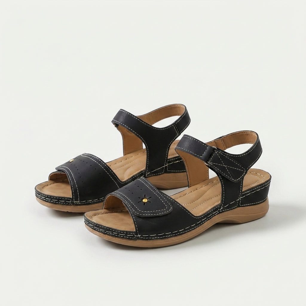 Liana Lightweight Velcro Summer Flip-Flops