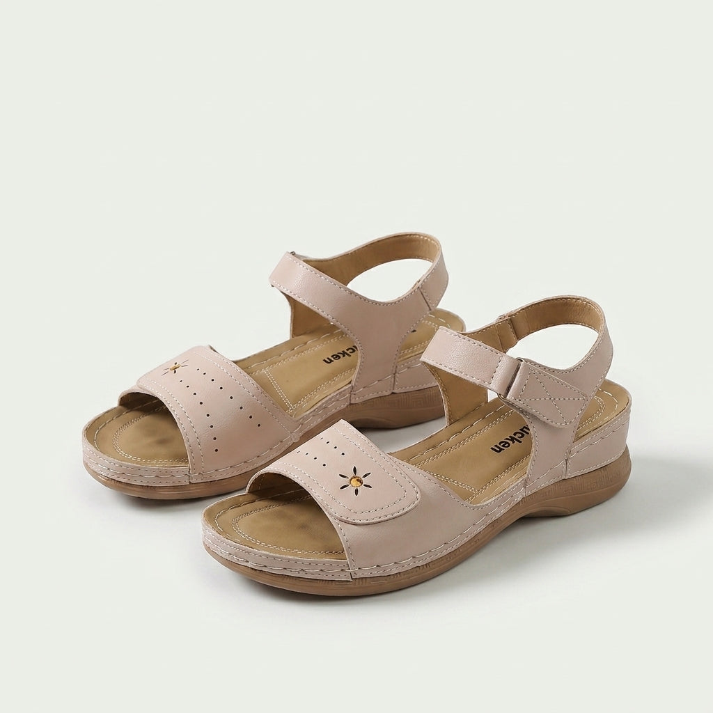 Liana Lightweight Velcro Summer Flip-Flops
