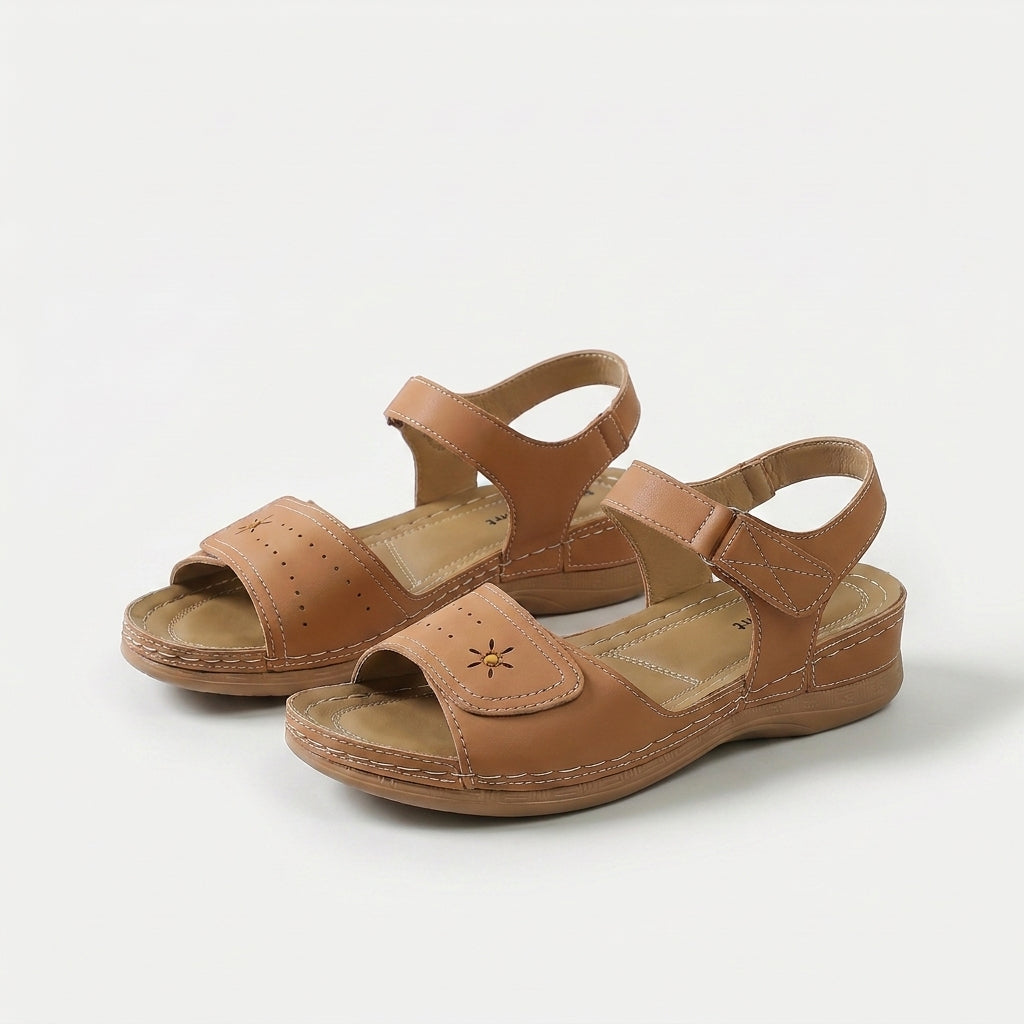 Liana Lightweight Velcro Summer Flip-Flops