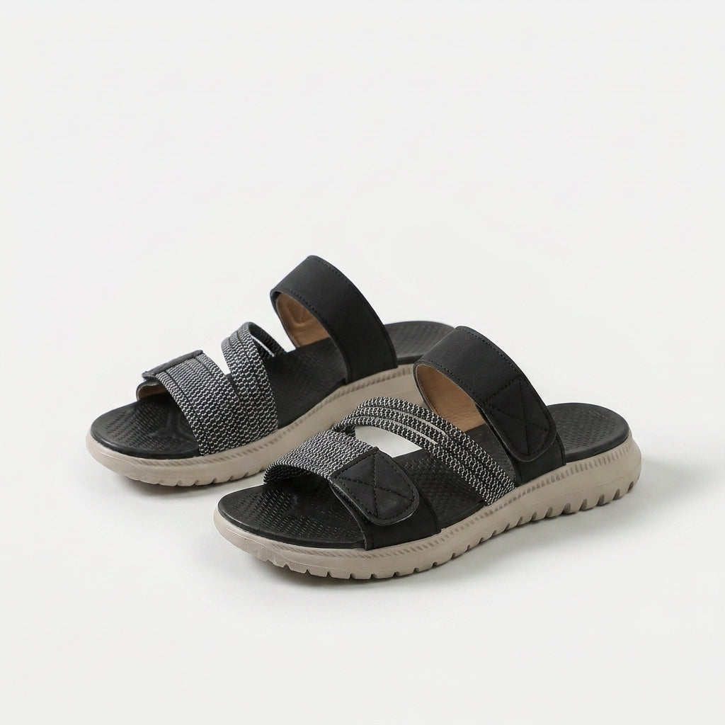 Cleo Cozy Sports Platform Sandals