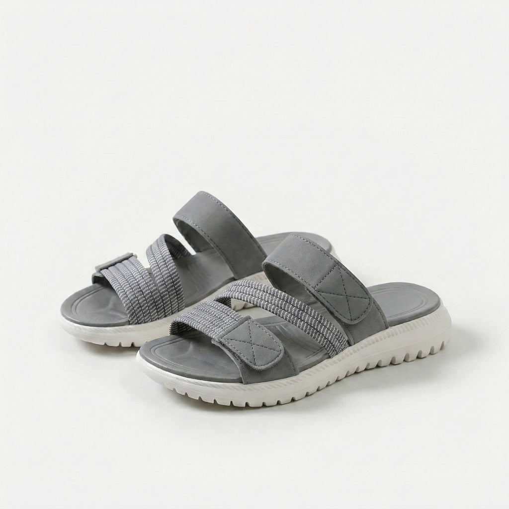 Cleo Cozy Sports Platform Sandals