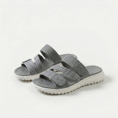 Cleo Cozy Sports Platform Sandals