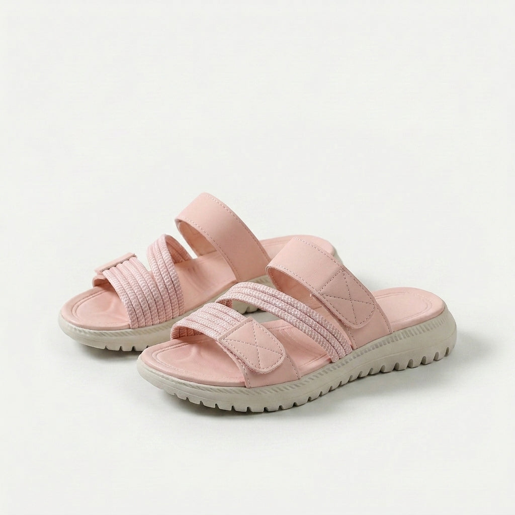 Cleo Cozy Sports Platform Sandals