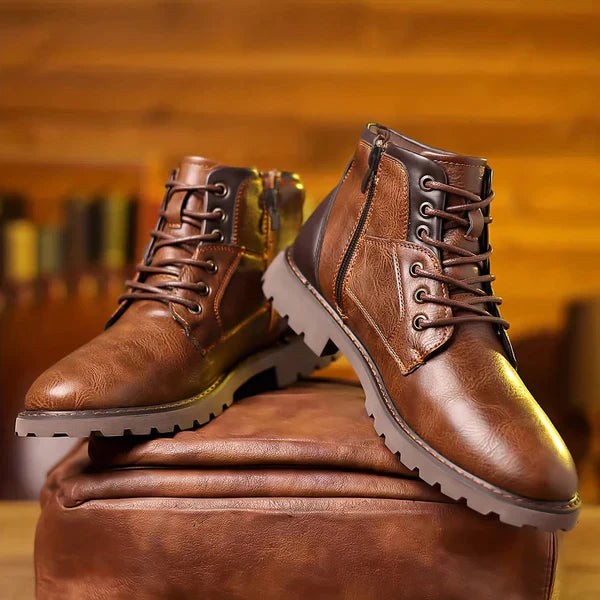 Marcel™ - shoes with laces in premium leather