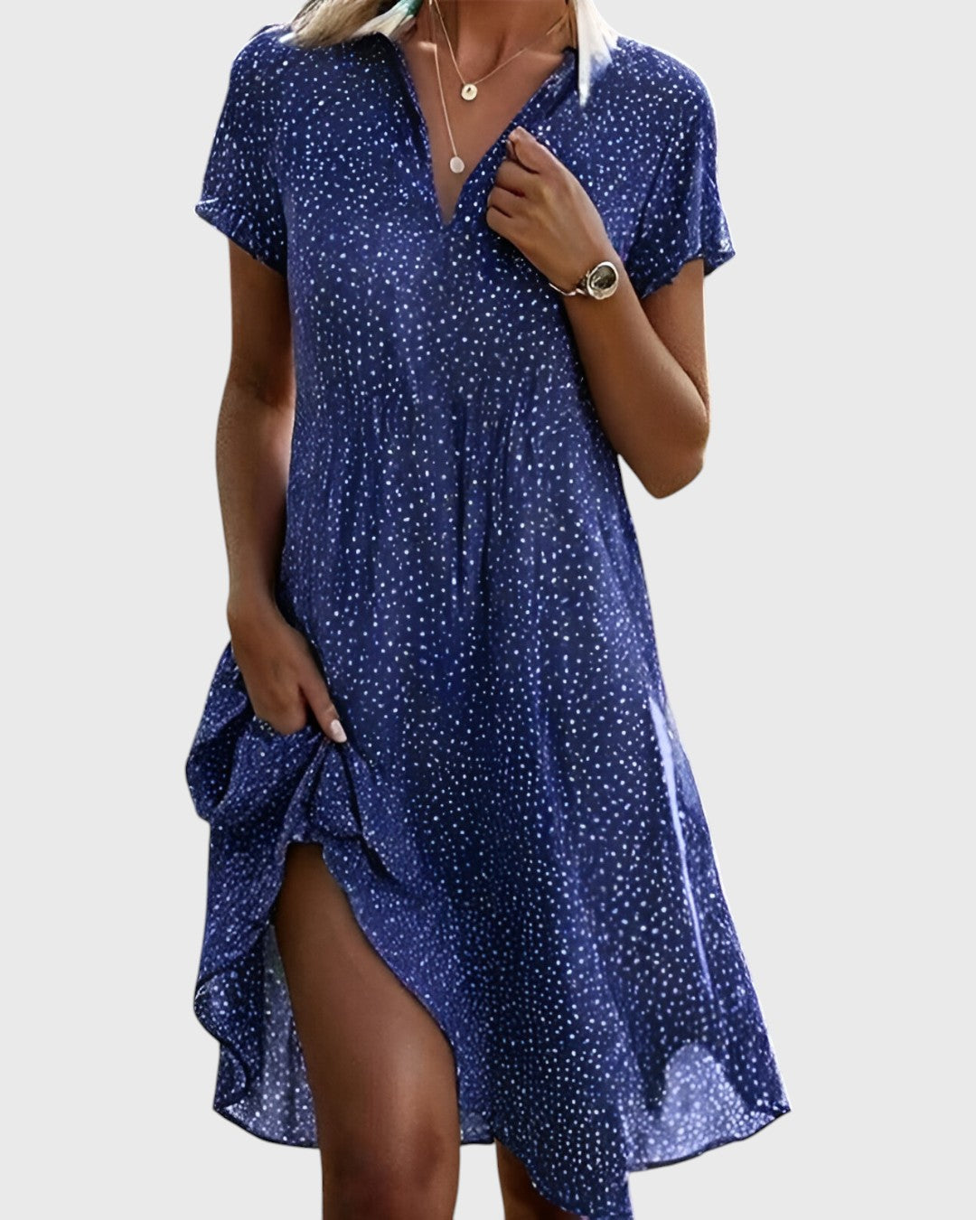 Ava | Casual Comfort Dress for Everyday Wear