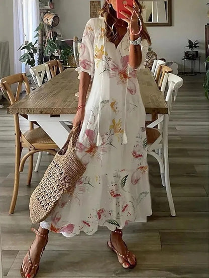ARIA | Bohemian Tummy-Enhancing Dress