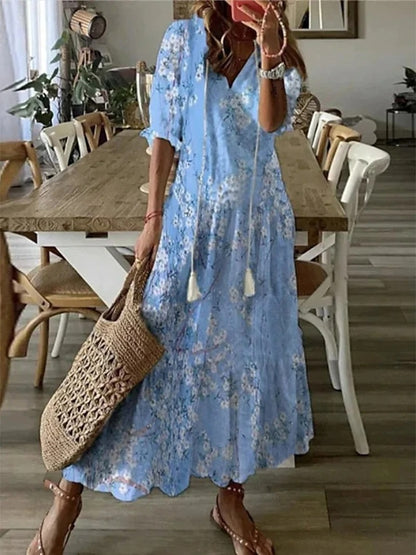 ARIA | Bohemian Tummy-Enhancing Dress