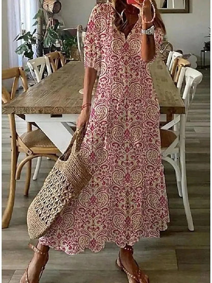 ARIA | Bohemian Tummy-Enhancing Dress